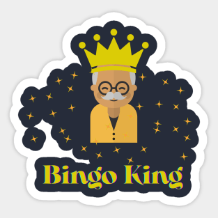 Bingo King Sticker